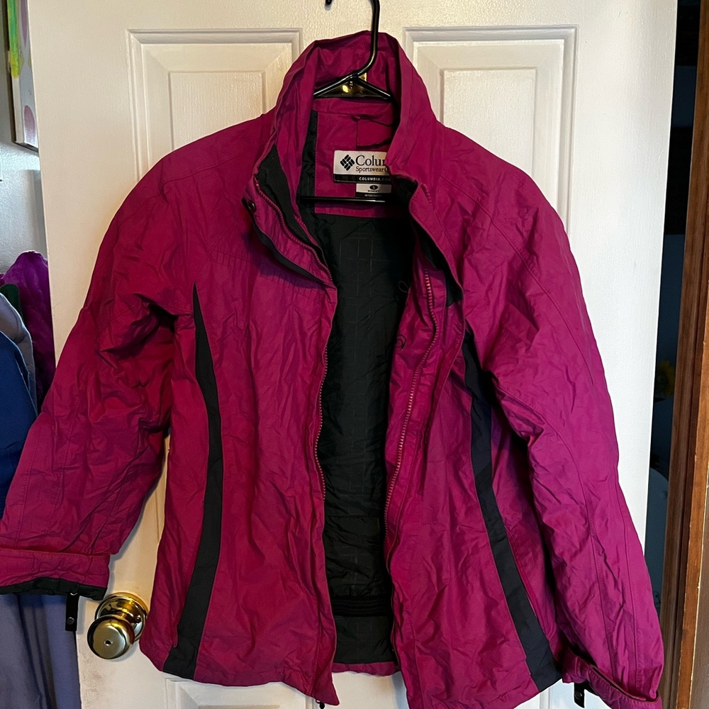 Columbia Women's Magenta INTERCHANGEABLE Ski Jacket